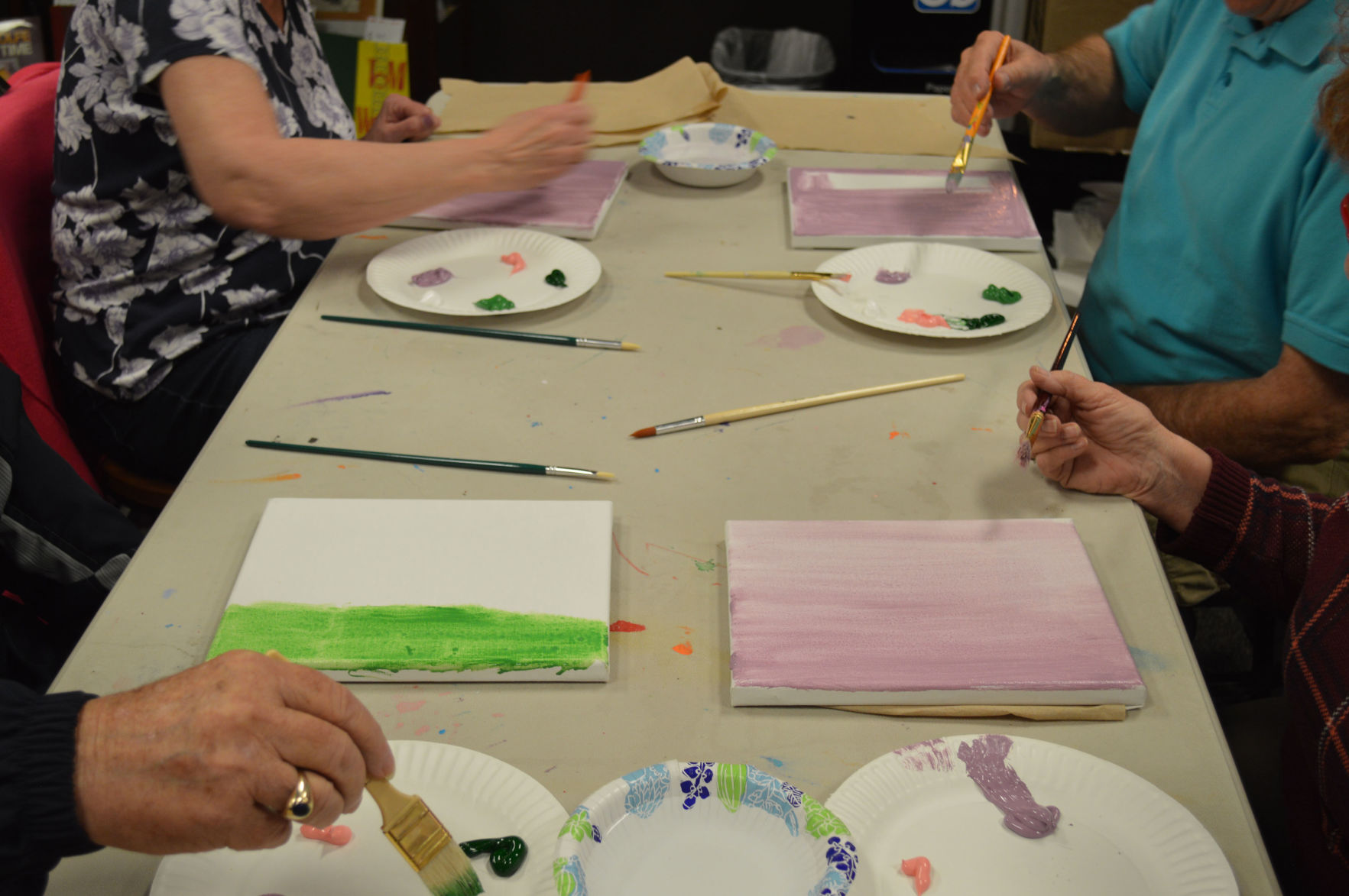 Paint nite at Bookmans offers fun and art for all